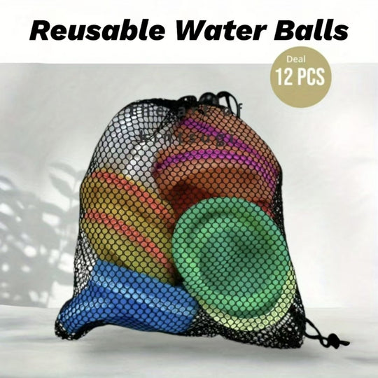 6/ 12 pcs Reusable Water Balloons
