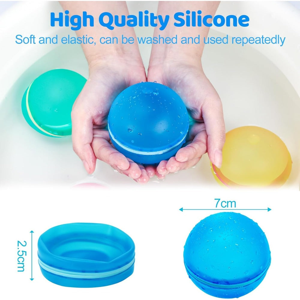 6/ 12 pcs Reusable Water Balloons