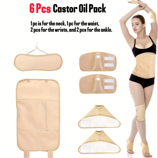 6 PCS Oil Pack Wrap Kit