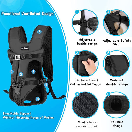 Pet Front Dog Carrier Backpacks