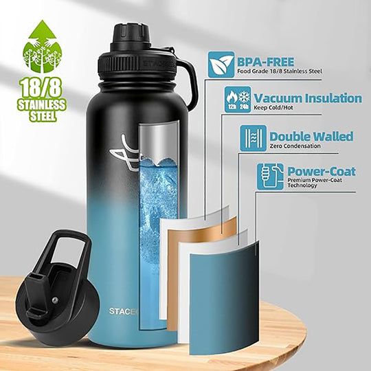 1180ml Stainless Steel Water Bottle