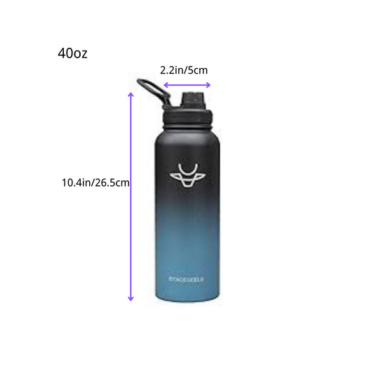 1180ml Stainless Steel Water Bottle