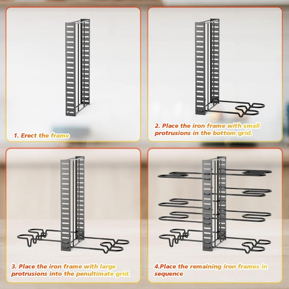Pot racks, Pot and pan organizer