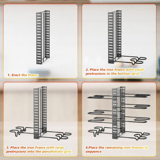 Pot racks, Pot and pan organizer