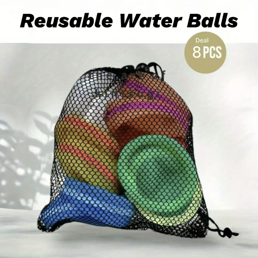4 / 8 pcs Reusable Water Balloons