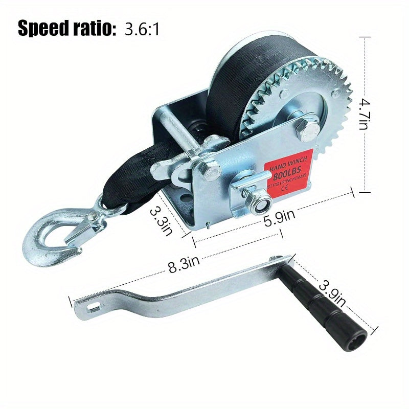 1 / 2 set Hand Winch, 800IB