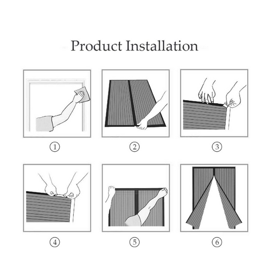 Magnetic Screen Door 90 cm*210 cm