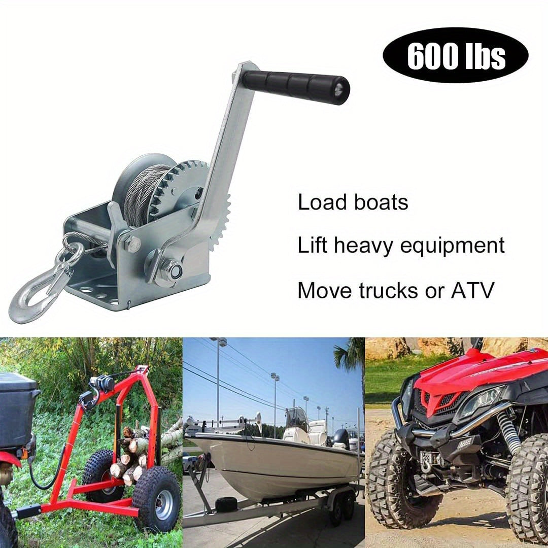 1 / 2 set Hand Winch, 600lbs