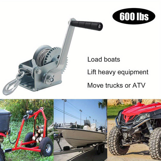 1 / 2 set Hand Winch, 600lbs