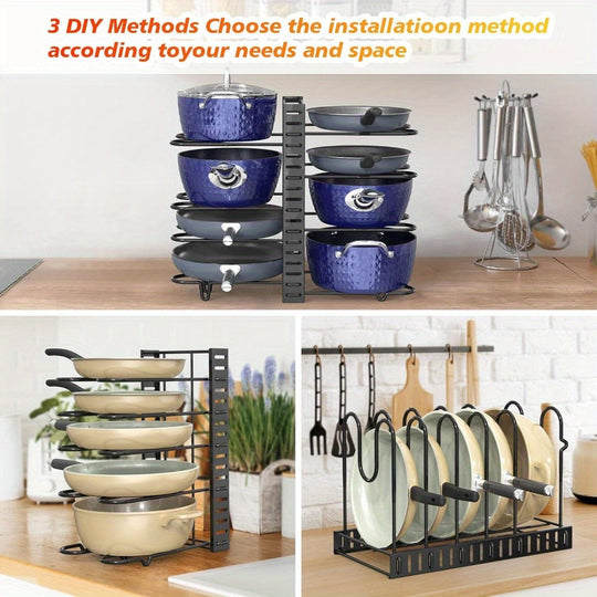Pot racks, Pot and pan organizer