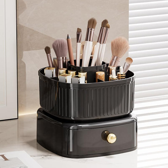 360° Rotating Makeup Organizer