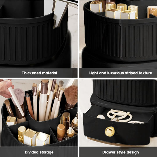 360° Rotating Makeup Organizer