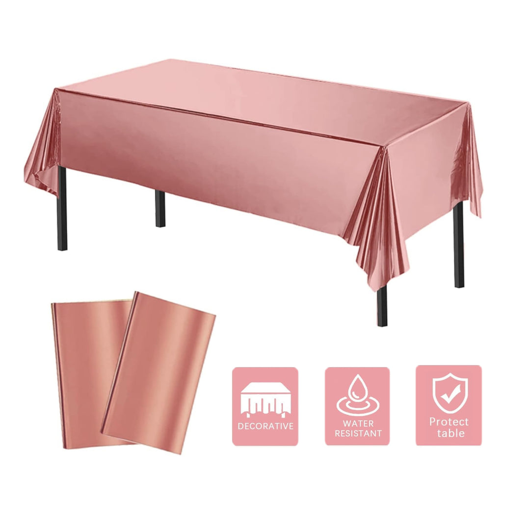 Tablecloths, Rose Gold 100 X 270 Cm